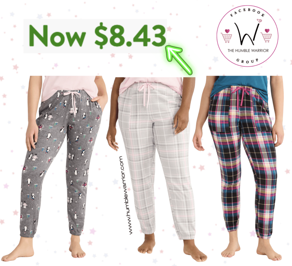 The Joyspun Women’s Hacci Knit Jogger Sleep Pant!